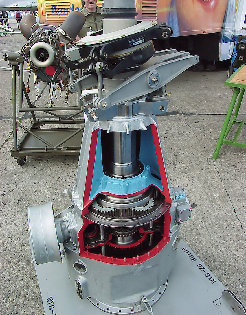 Bo 105 - Hauptgetriebe
