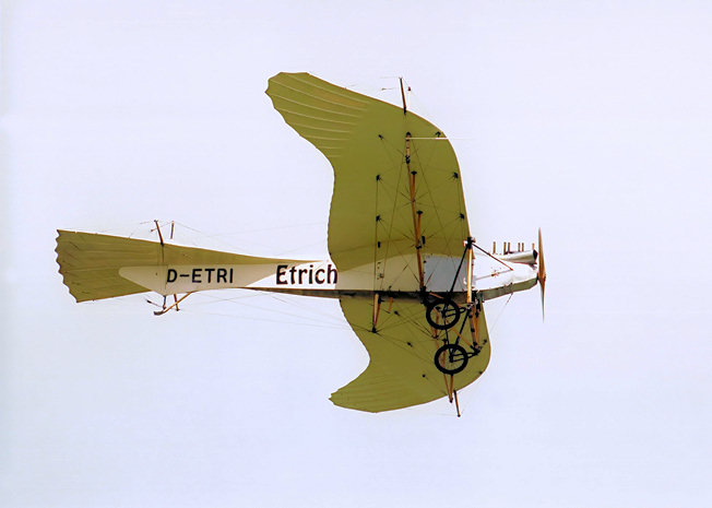 Etrich Taube - Flug