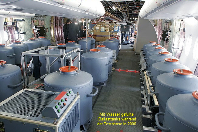 Airbus A-380 - Cockpit und Innenansicht