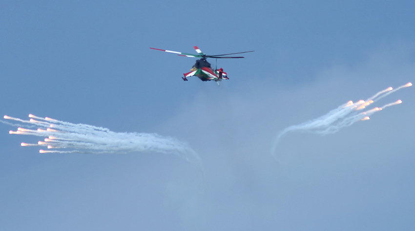 Mil Mi-24 Hind - Abschlussparade