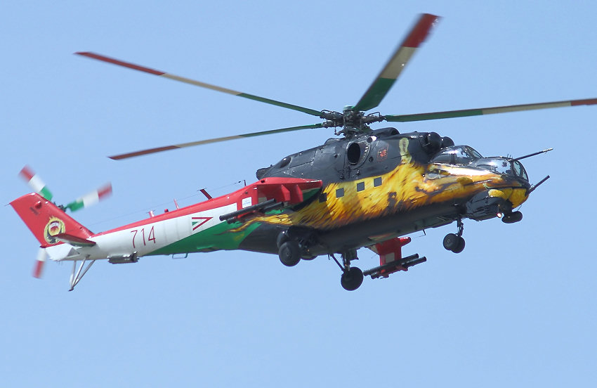 Mil Mi-24 Hind - Flug
