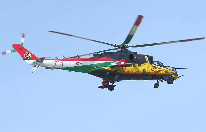 Mil Mi-24 Hind - Flugansicht