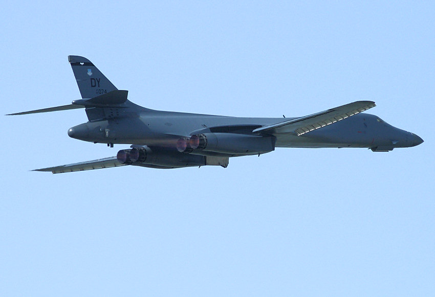 B1 Lancer Bone: schwerer Langstreckenbomber der U.S. Air Force