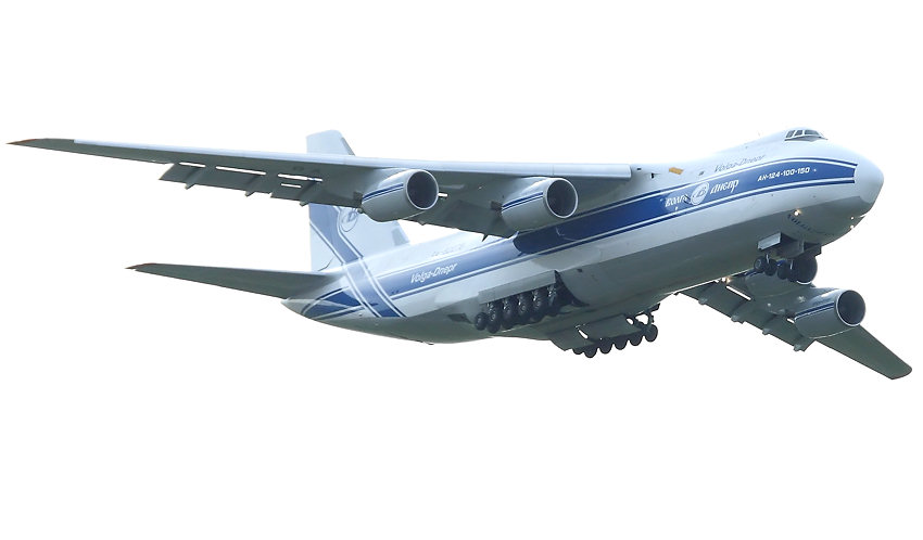 Antonov AN-124 Ruslan: größtes in Serie gebautes Transportflugzeug der Welt