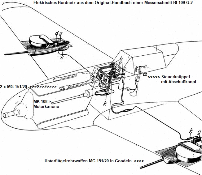 Bordnetz der Bf-109