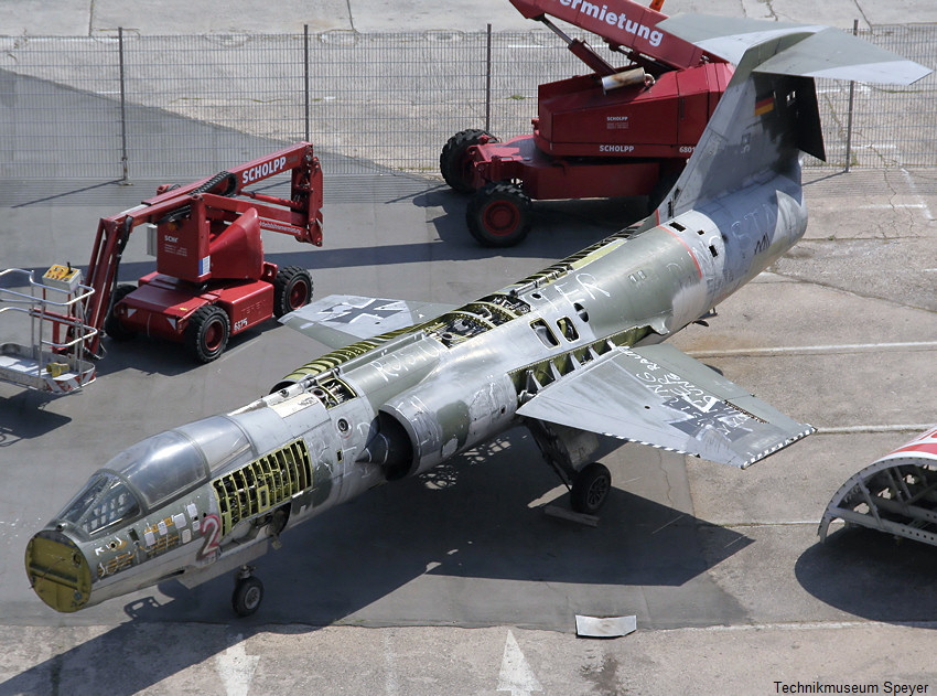 Lockheed F-104 G “Starfighter”:  das wichtigste Kampfflugzeug in vielen NATO-Staaten