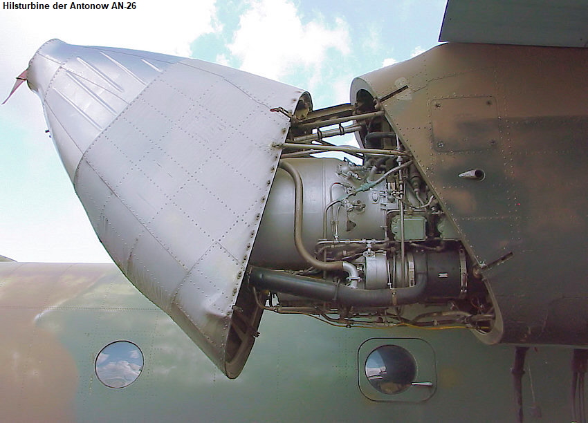 Antonow AN-26 - Hilfsturbine