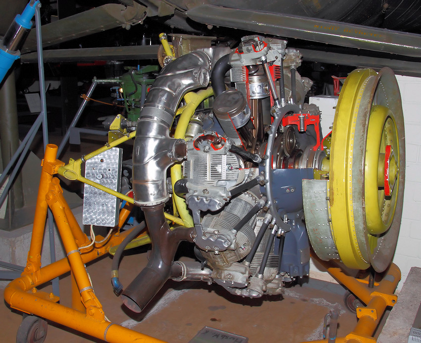 Curtiss-Wright 1820-103: Sternmotor der Ventol H-21 