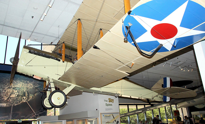 De Havilland DH-4: einmotoriger, zweisitziger Bomber im Ersten Weltkrieg