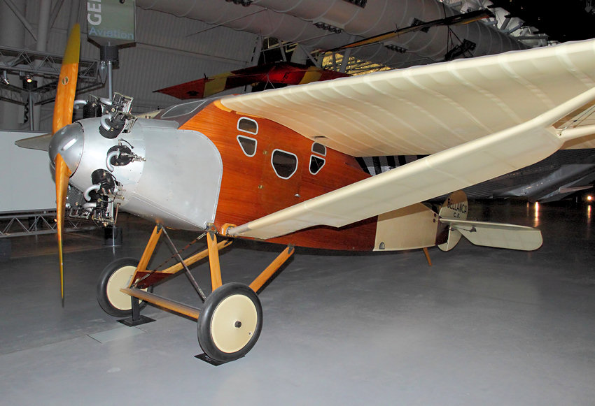 Bellanca C.F.: eines der ersten Passagierflugzeuge mit Komfort des ital. Einwanderers Giuseppe Bellanca