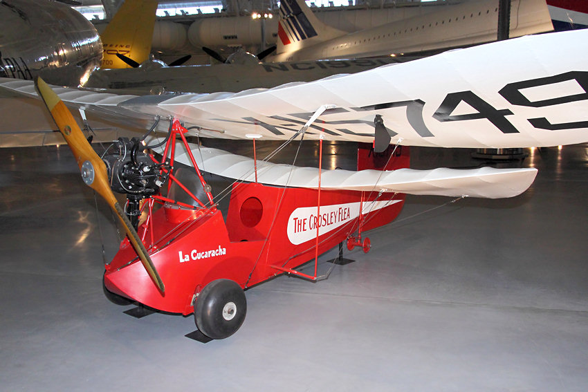Mignet HM.14 Pou du Ciel: preisgünstiges Flugzeug zum Eigenbau von 1933 aus Fankreich