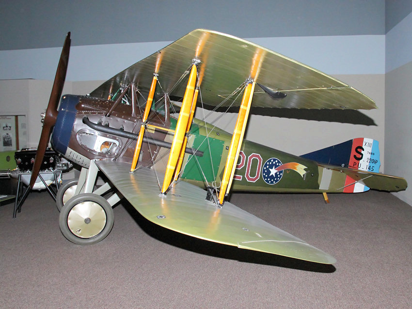 SPAD S.XIII: englisches Jagdflugzeug des Ersten Weltkriegs