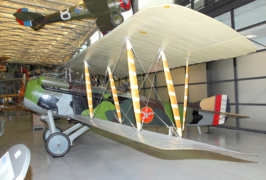 SPAD XVI: englisches Jagdflugzeug des Ersten Weltkrieges