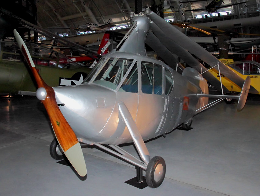 Autogiro Company of America AC-35: Der Autogiro war halb Auto, halb Hubschrauber, und fuhr 40 km/h auf der Straße