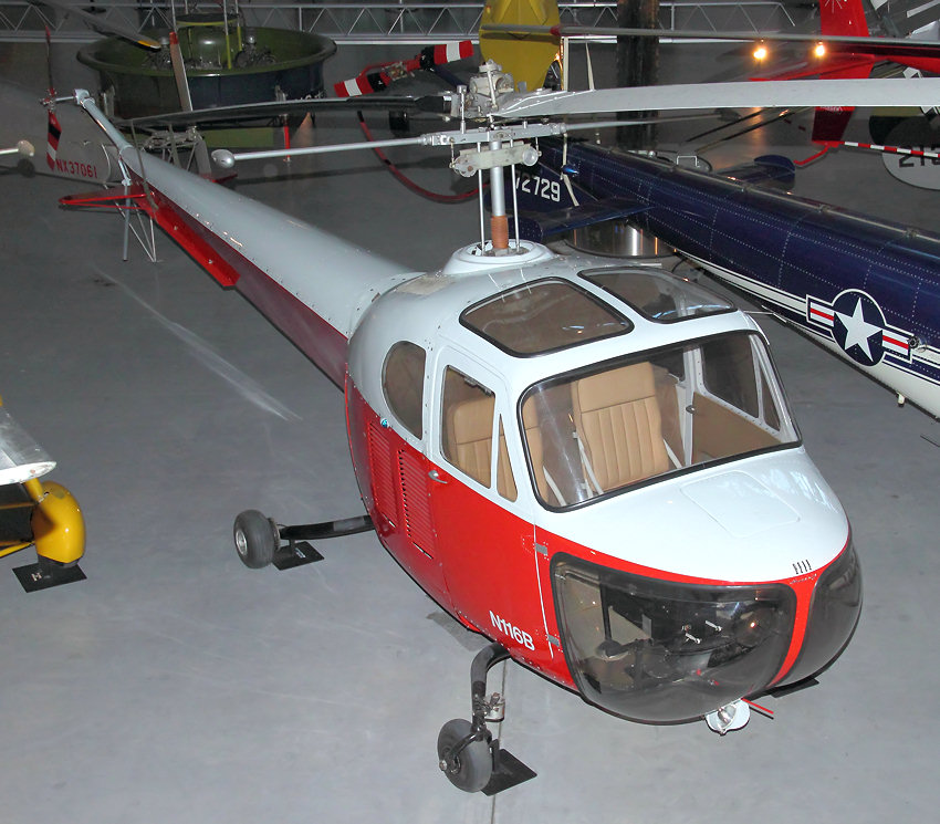 Bell 47: Erster ziviler Hubschrauber der USA von 1946