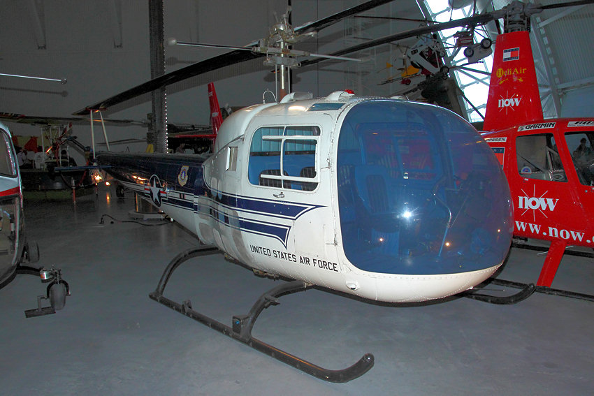 Bell H-13J: Dwight D. Eisenhower flog 1957 als erster Präsident mit diesem Hubschrauber