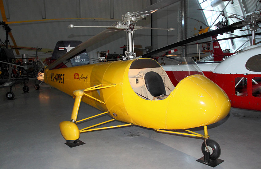 Bell Model 30 Ship 1A Genevieve: Der erste kommerzielle Hubschrauber der Bell Aircraft Company von 1943