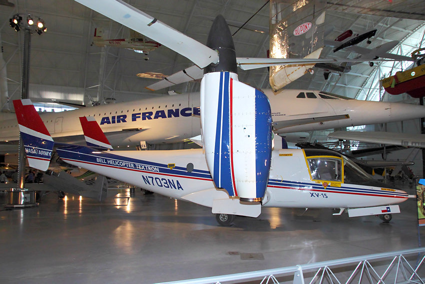Bell XV-15 Tilt Rotor Research Aircraft: Kipprotor-VTOL-Experimentalflugzeug des US-amerikanischen Herstellers Bell