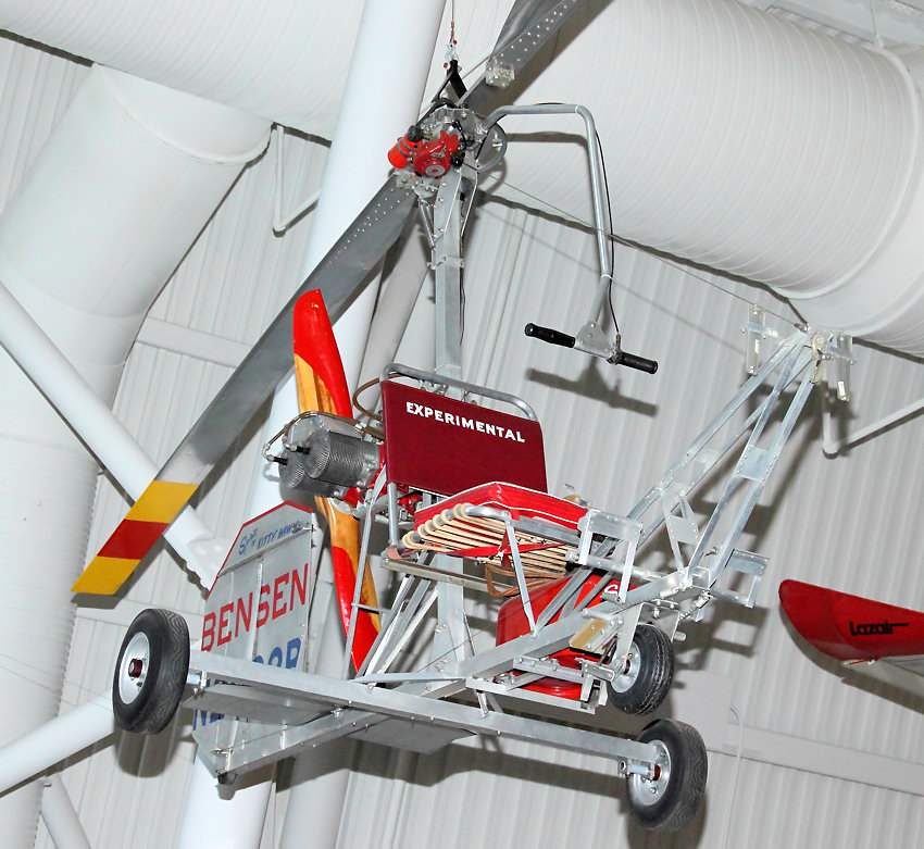Bensen B-8M Gyrocopter "Spirit of Kitty Hawk": Einer der ersten Tragschrauber von 1957