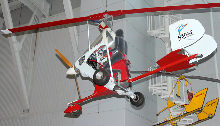 Gyro 2000 Ikenga 530Z: Girocopter für Schädlingsbekämpfung und Transport in Entwicklungsländern
