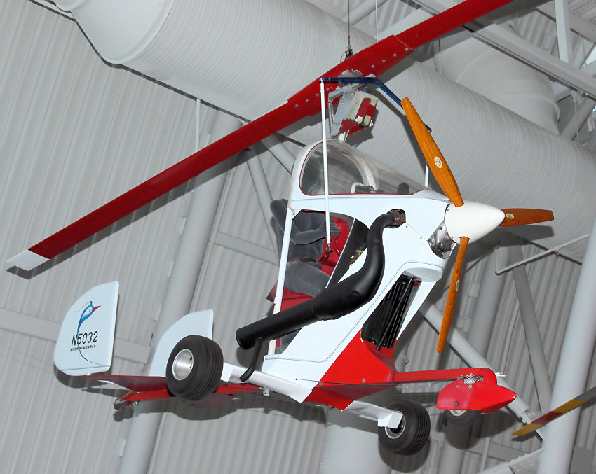 Gyro 2000 Ikenga 530Z: Gyroplane für Schädlingsbekämpfung und Transport in Entwicklungsländern
