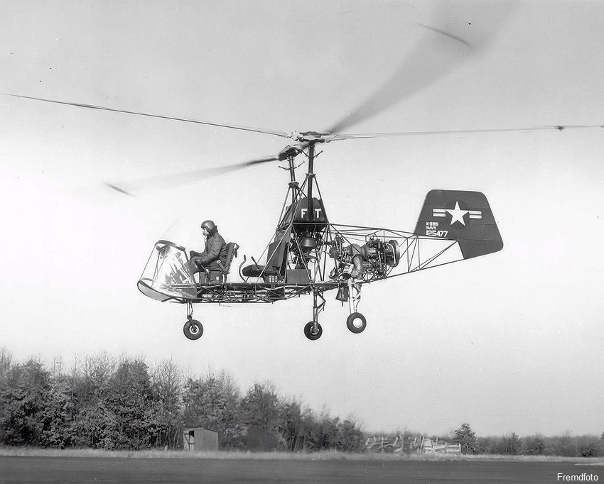 Kaman K-225 - Flugansicht