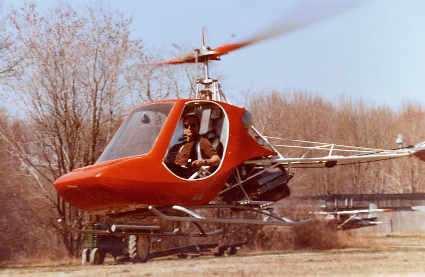 Rotorway Scorpion Too - Flug
