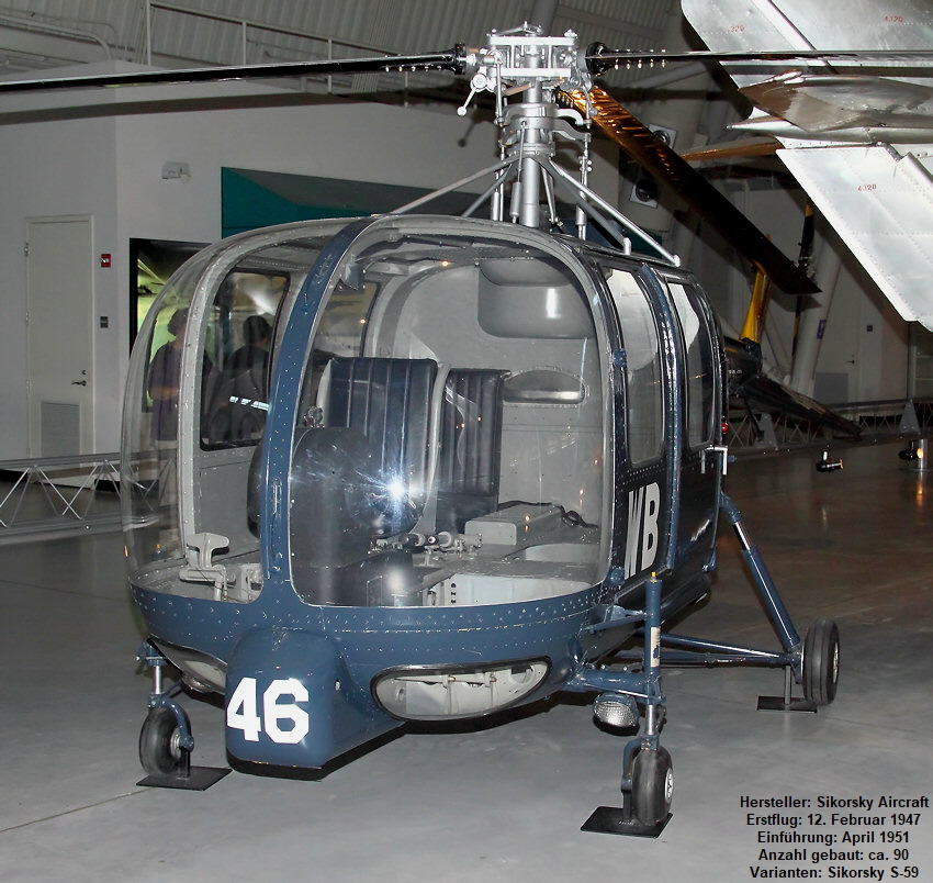 Sikorsky S-52 Frontansicht