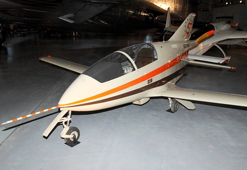 Bede BD-5B: einsitziges Mini-Flugzeug als Bausatz in Ganzmetallbauweise mit Schubpropeller
