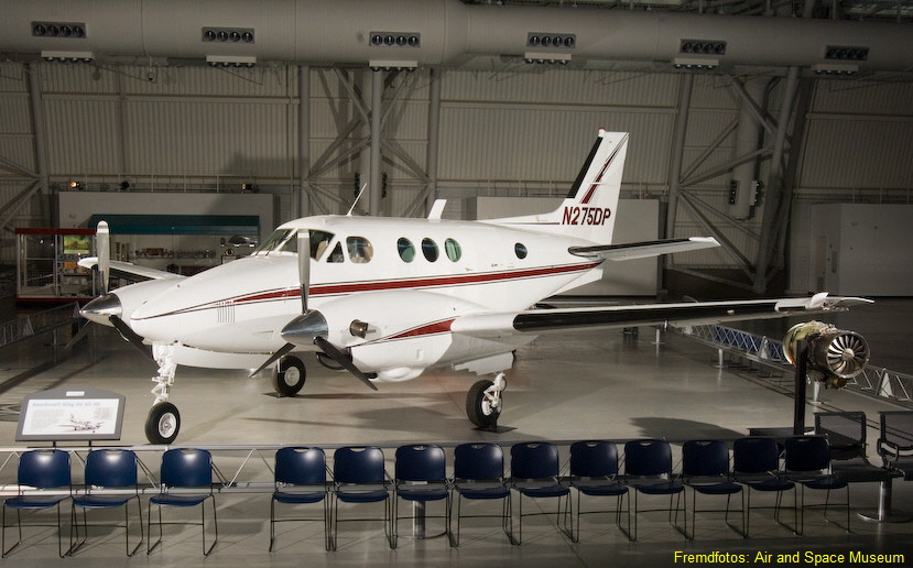 Beechcraft King Air 65-90 vom Museum