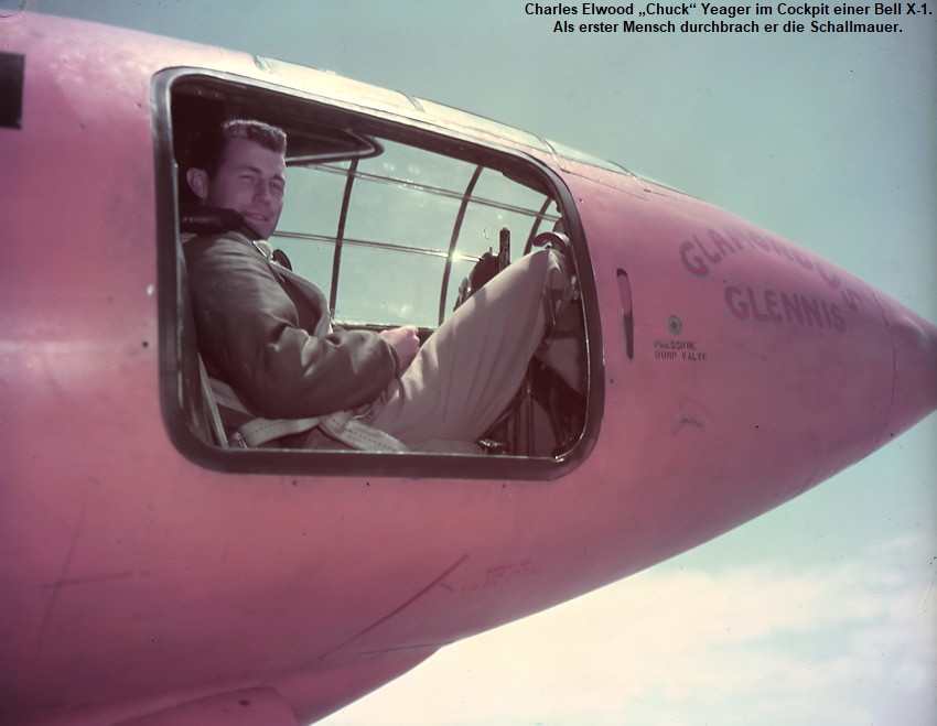 Bell X-1 - Chuck Yeager in Bell X-1