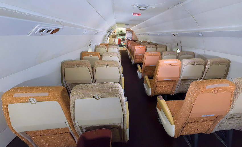 Boeing 707 - Passagierraum