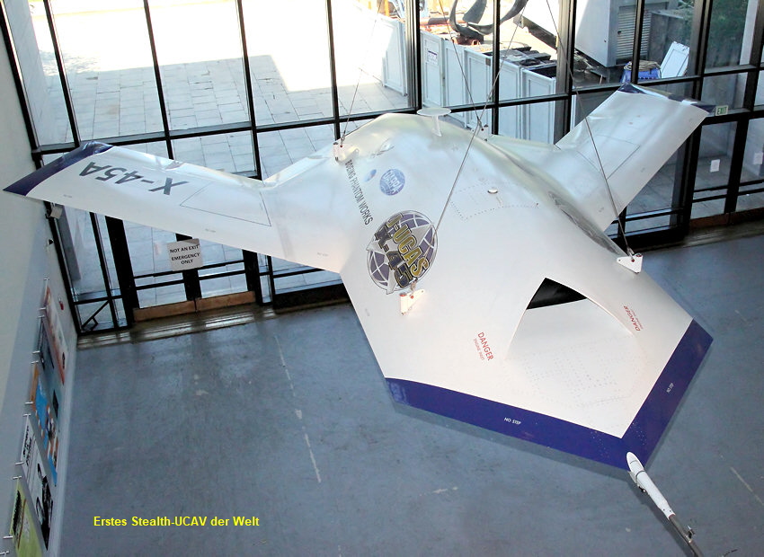 Boeing X-45A Joint Unmanned Combat Air System: autonomes Kampfflugzeug der nächsten Generation