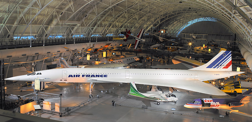 Concorde im Air and Space Museum