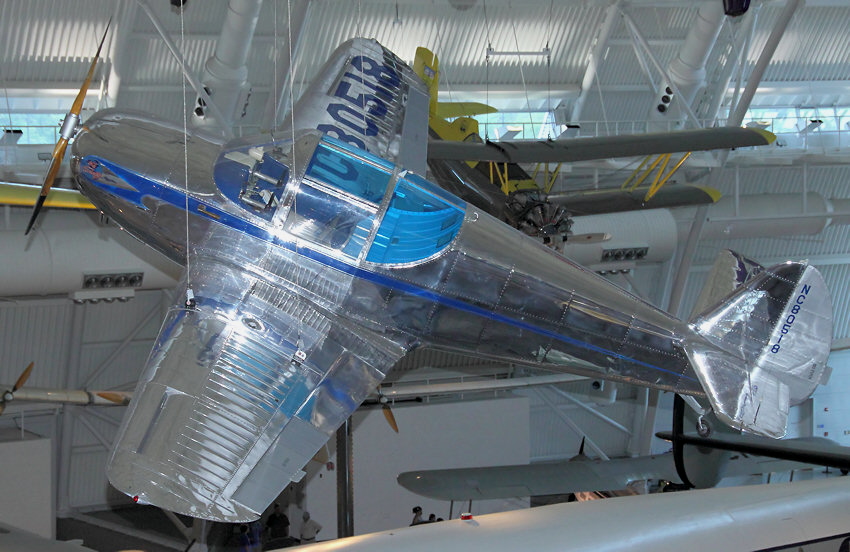 Globe Swift GC-1A: Sportflugzeug in Ganzmetall-Bauweise mit Einziehfahrwerk