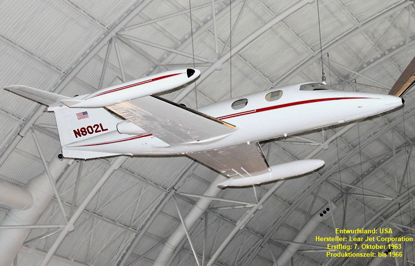 Learjet 23: Flugzeug gilt als Urvater aller modernen Geschäftsreisejets