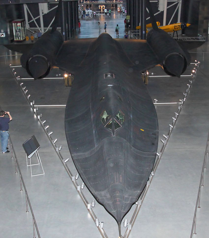 SR-71A Blackbird: strategisches Überschall-Aufklärungsflugzeug für Langstrecken