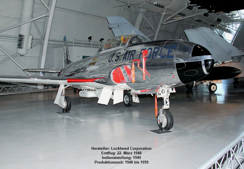 Lockheed T-33A Shooting Star: strahlgetriebenes Trainingsflugzeug in der US-Luftwaffe von 1948 bis 1957