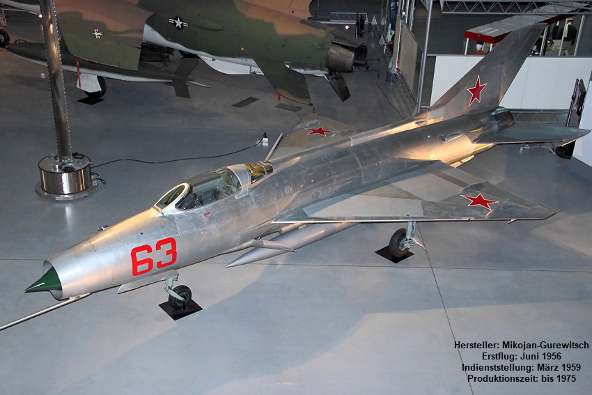 Mikojan-Gurewitsch MiG-21: War von 1960 an das wichtigste Flugzeug der Jagdverbände des Warschauer Vertrages