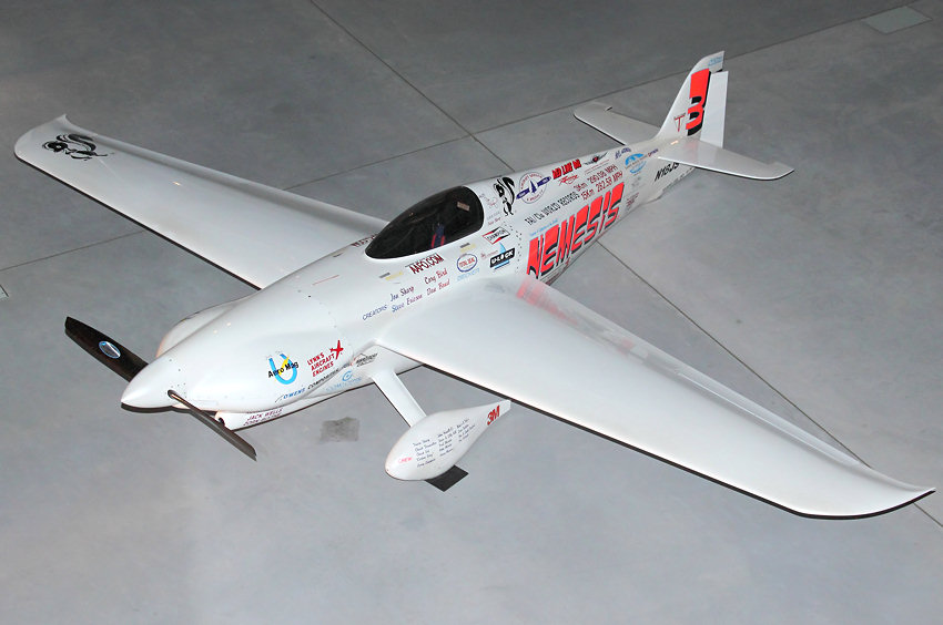 Nemesis: Das Rennflugzeug gewann 45 von 48 Rennen seiner Klasse in der Zeit von 1991 bis 1999