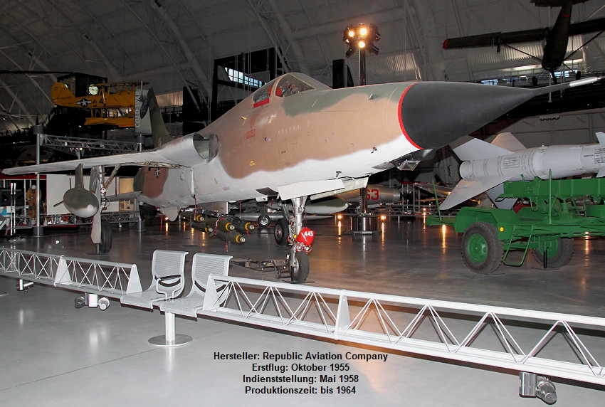 Republic F-105D Thunderchief: taktischer Jagdbomber der USA