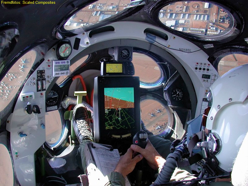 SpaceShipOne - Cockpit