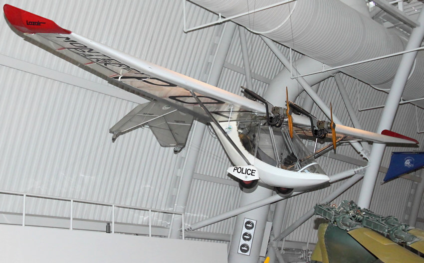 Ultralight Lazair SS EC: Das erste 2-motorige UL-Flugzeug von 1978 erhöht die Sicherheit in dieser Flugzeugklasse
