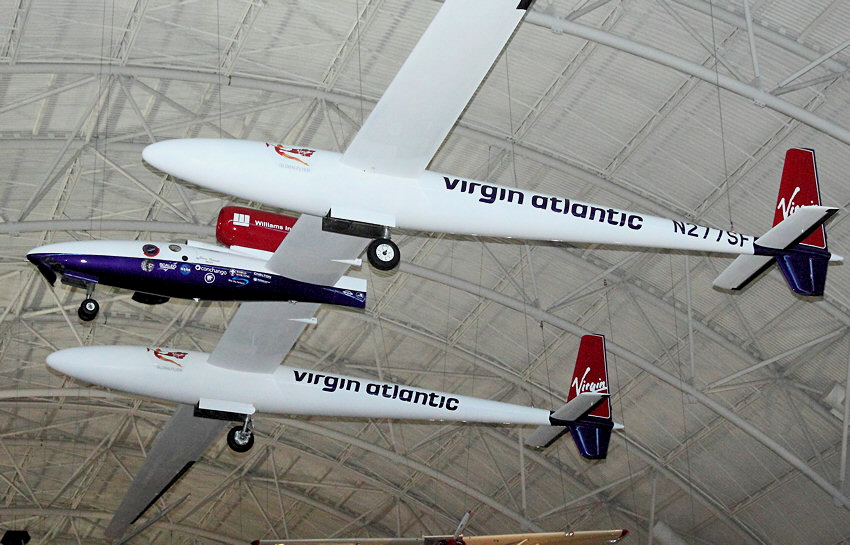 Virgin Atlantic Global Flyer: Steve Fossett flog 2005 im Nonstop-Flug um die Welt