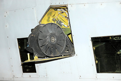 Vought F-8 Crusader: Rotor zur Geschwindigkeitsmessung