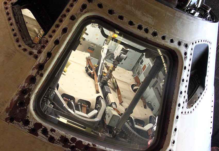 Command Module der Apollo 11 - Innenansicht