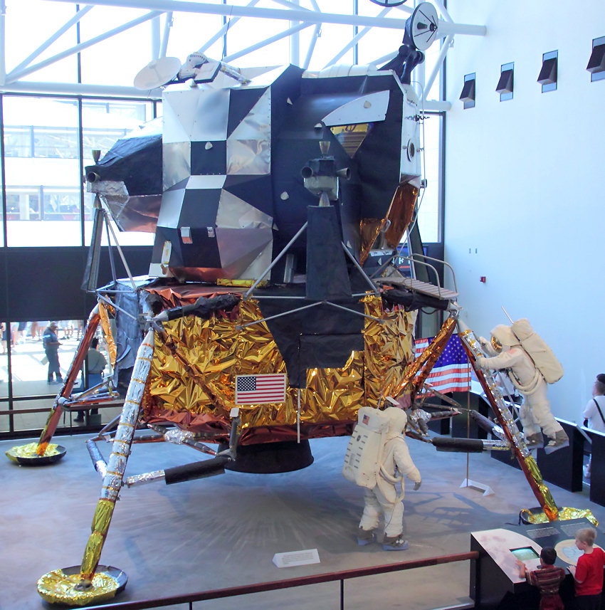 Apollo Lunar Modul "Eagle": Von Grumman im Rahmen des Apollo-Programms entwickelte Mondlandefähre