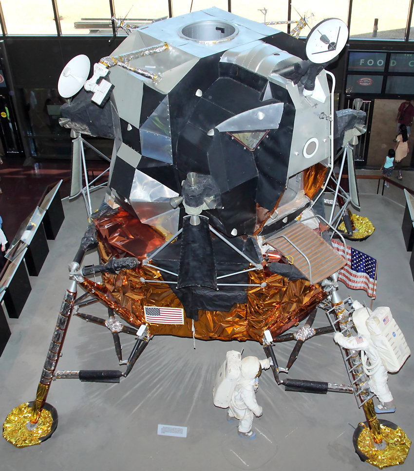 Apollo Mondlandefähre Eagle: Von Grumman im Rahmen des Apollo-Programms entwickelte Mondfähre