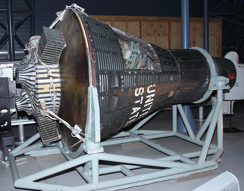 Mercury Capsule 15B, Freedom 7 II: Das Mercury-Programm war das 1. bemannte Raumfahrtprogramm d.er USA