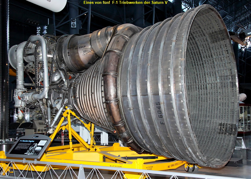 Saturn V - F-1 Triebwerk